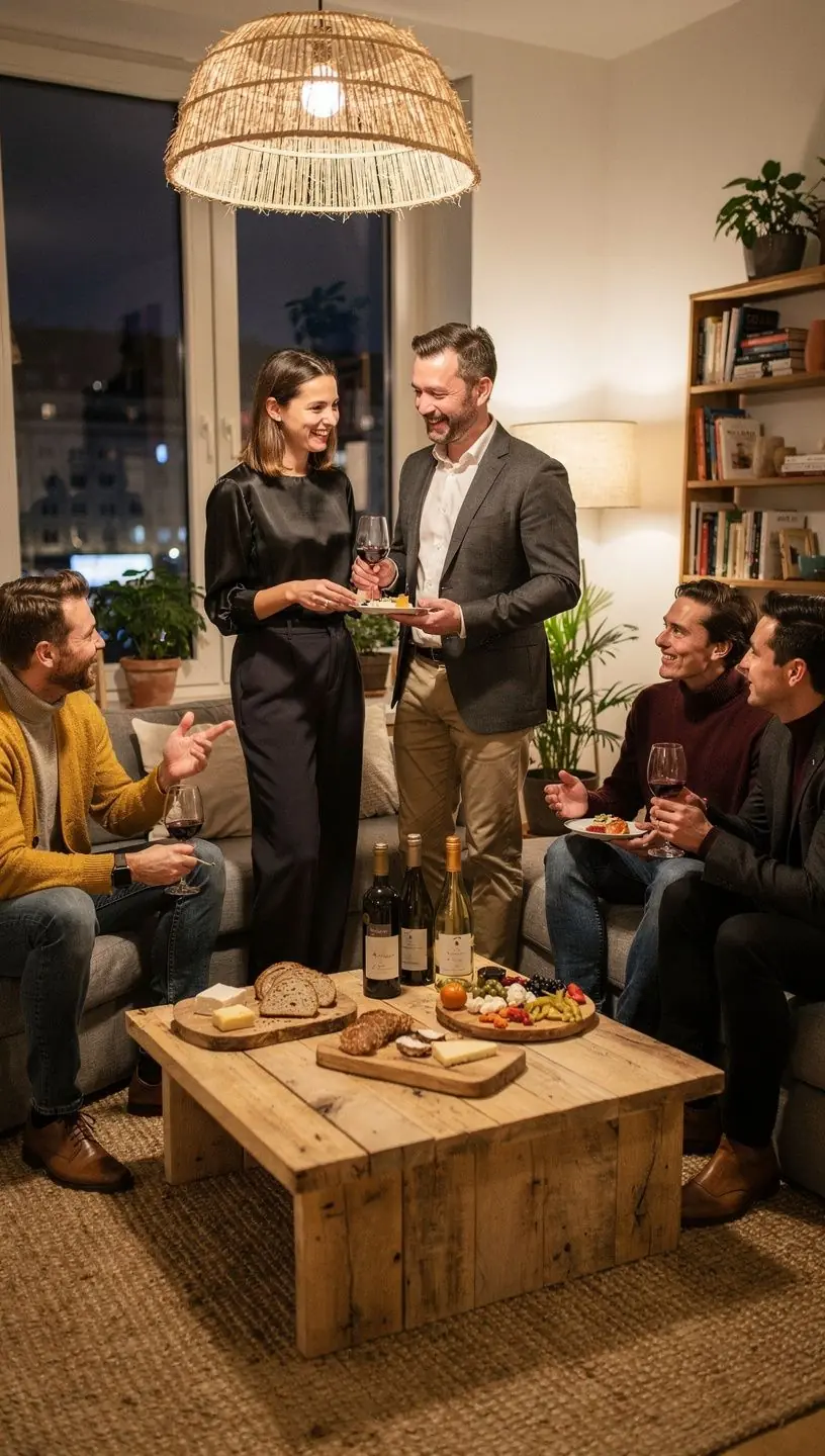 Balkonansicht einer modernen Wohnanlage, umgeben von grünen Pflanzen und innovativer Stadtgestaltung.